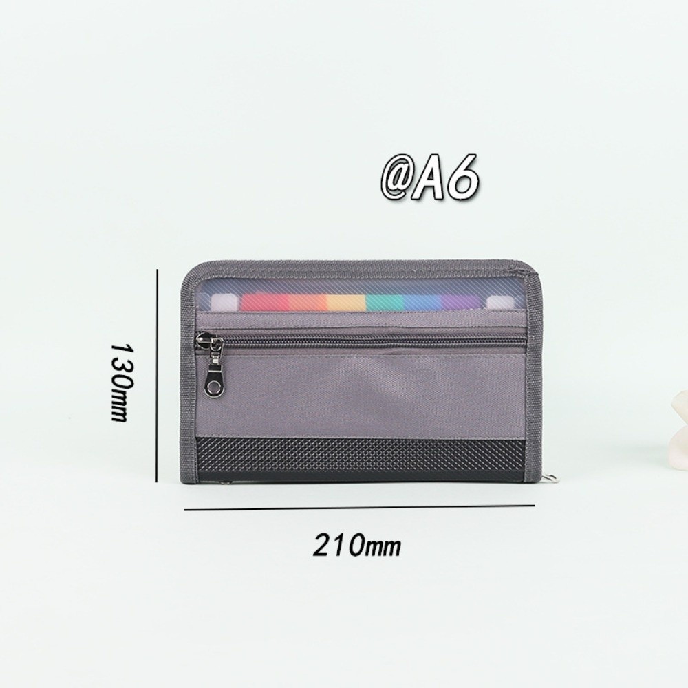 Expandable Accordion File Folder 13 Pockets - 13ポケット拡張式ファイルフォルダー、13層構造、レインボーカラー、大容量、A4サイズ、書類整理用バッグ、学生向け。
