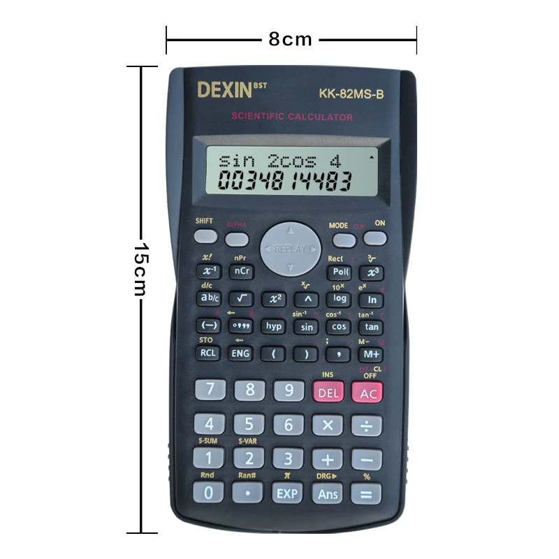 ポータブル 2 行関数電卓 240 機能ハンドヘルド学生用電 - Scientific Calculator For Secondary School のレビューと価格