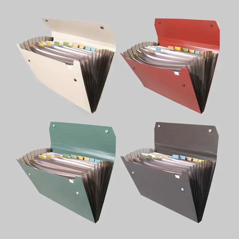 13ポケット A4サイズ対応、拡張可能なファイルオーガナイザ - Expandable Accordion File Folder 13 Pockets のレビューと価格
