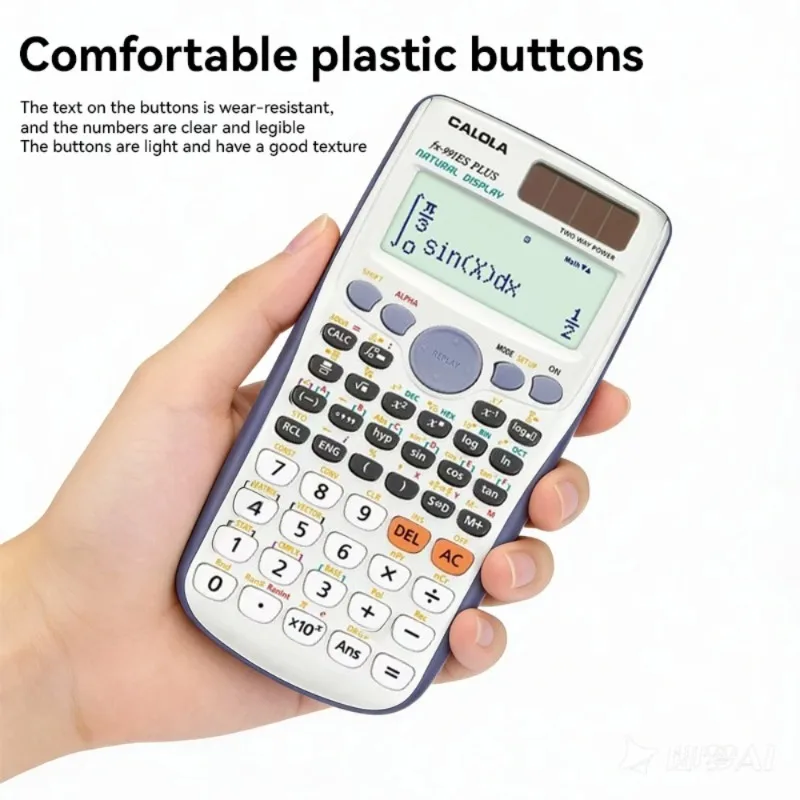 科学計算機、ボタン電池式、工学系学生向け、学校・大学で使用、 - Scientific Calculator For Secondary School のレビューと価格